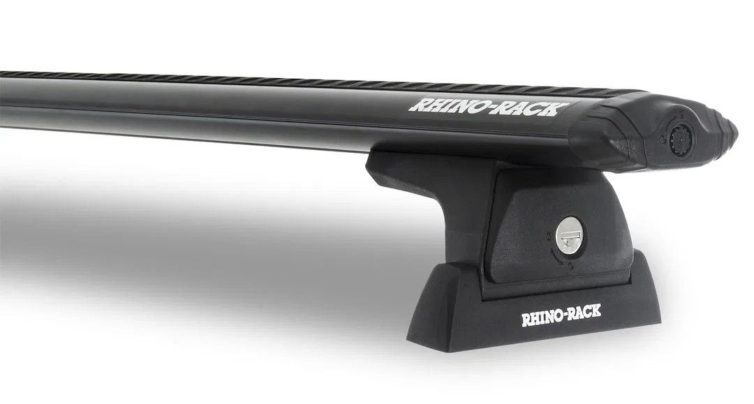 JA7939 – RHINO RACK Roof Rack, Direct Fit Black With One Roof Rack Cross Bar/ One Roof Rack Mounting Kit/ One Roof Ra...
